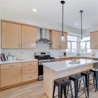 Termofoil korpusa durvis Vankūvera