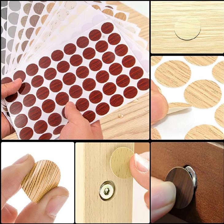 self adhesive pvc screw cover caps-02